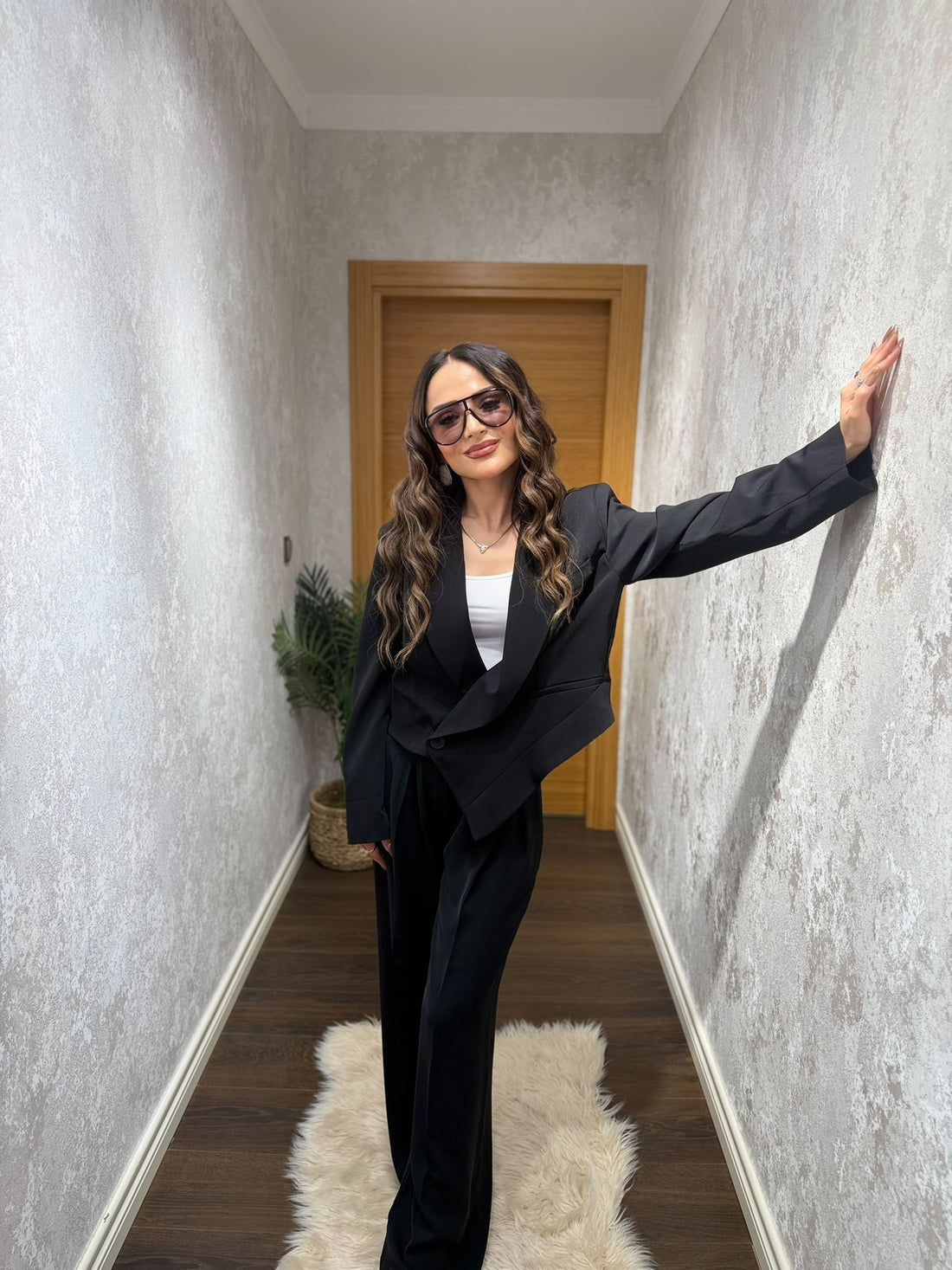 Oversize Blazer Pantolon Takım