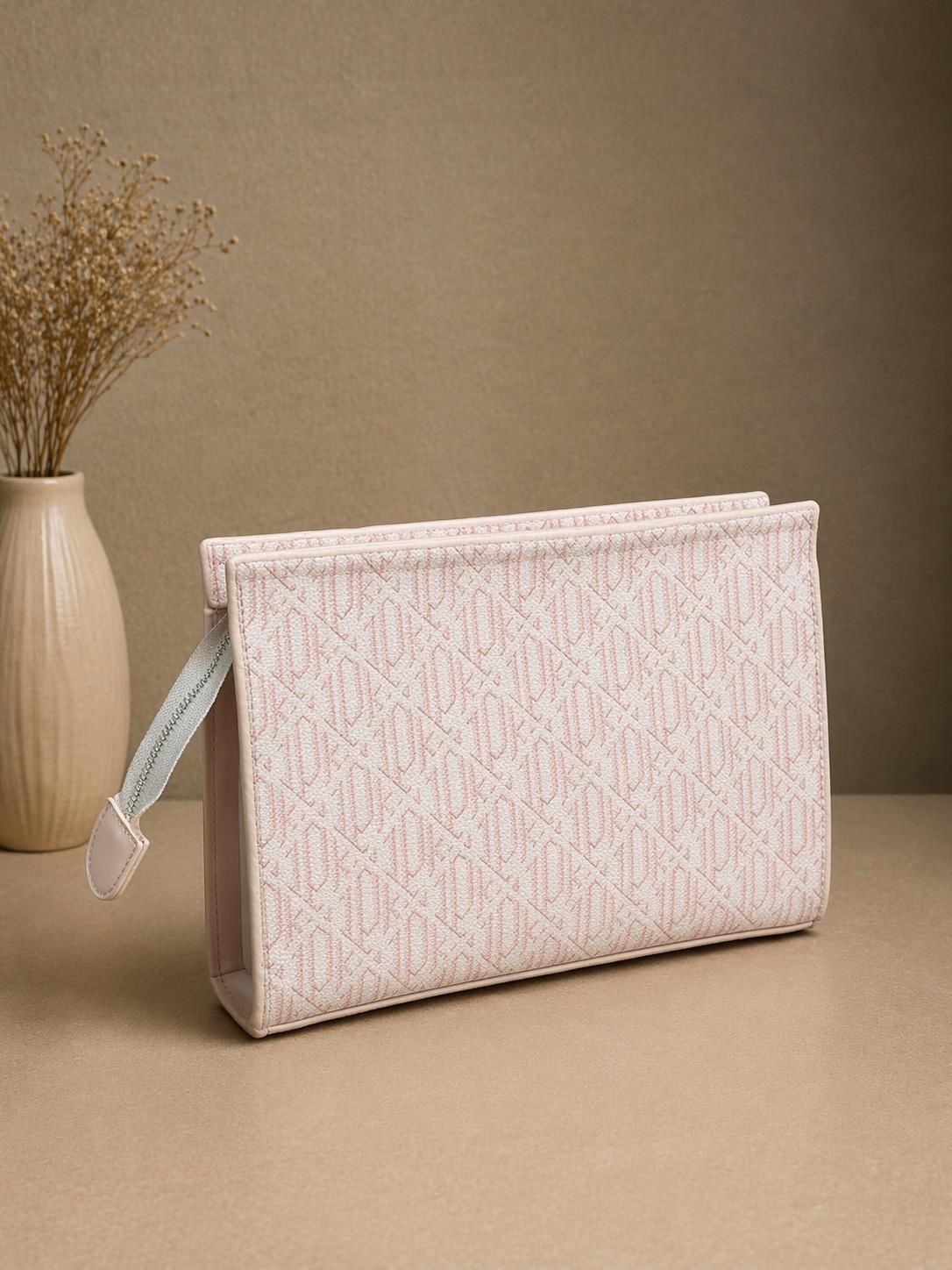 Desenli Clutch El Çantası