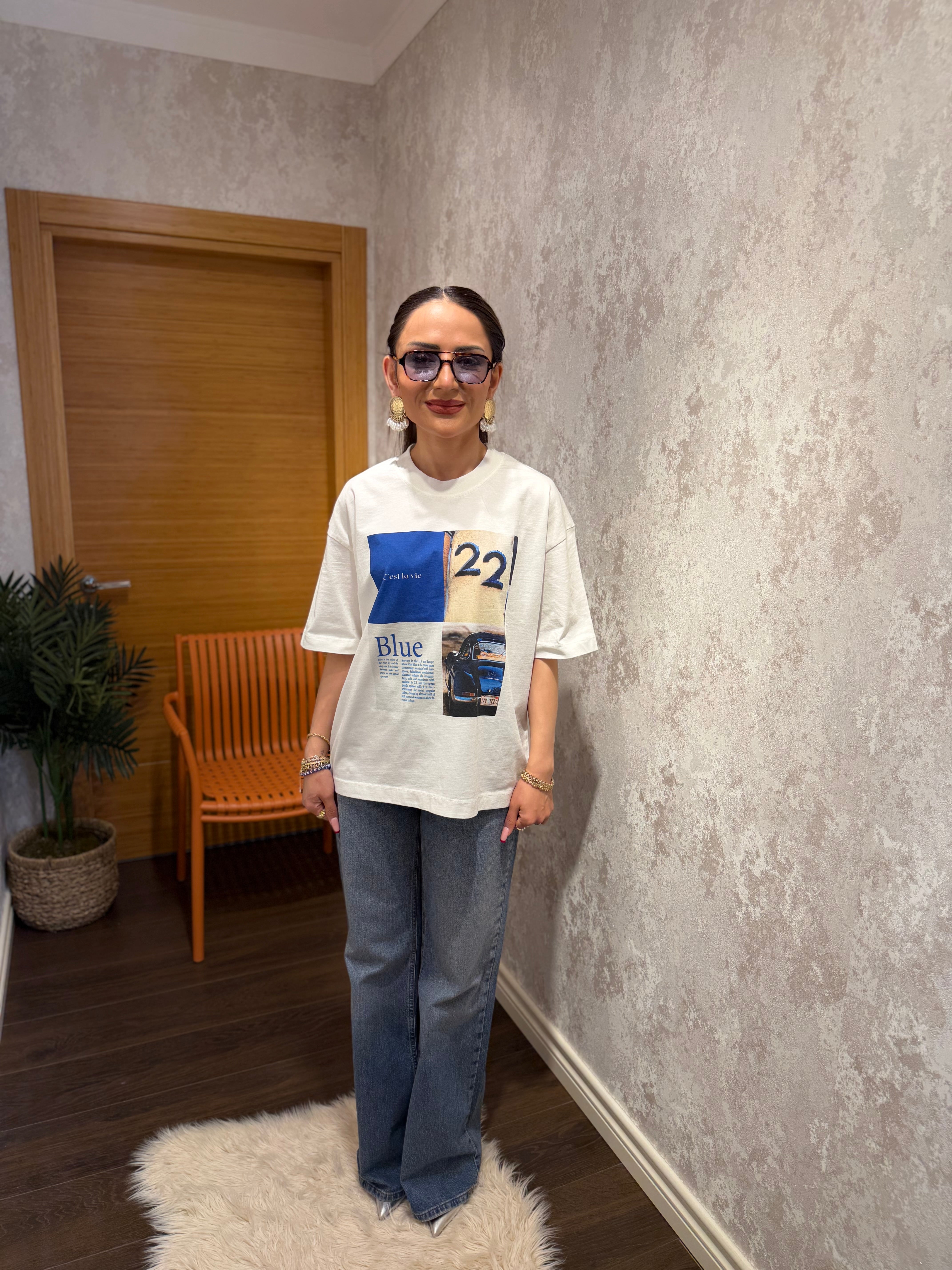 Sisu Butik Baskılı Oversize T-Shirt Koleksiyonu