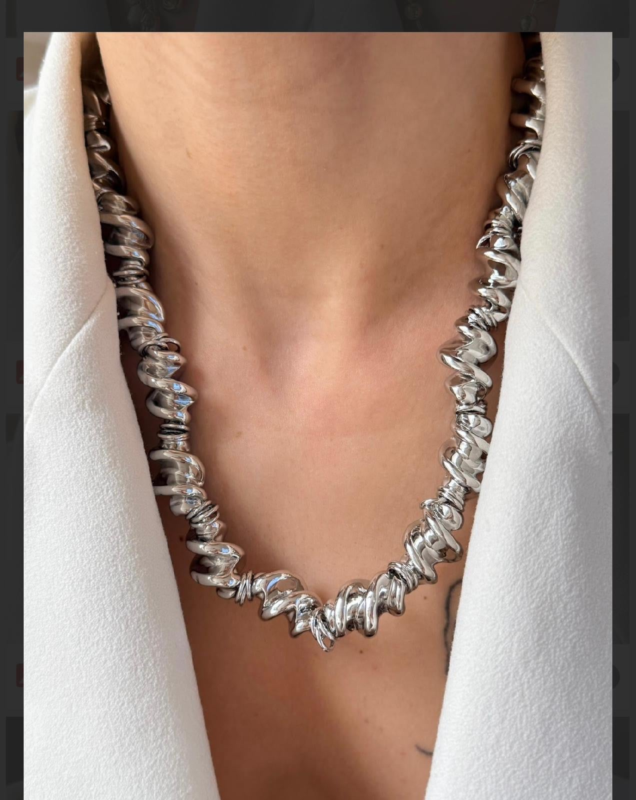 Silver Organik Kolye