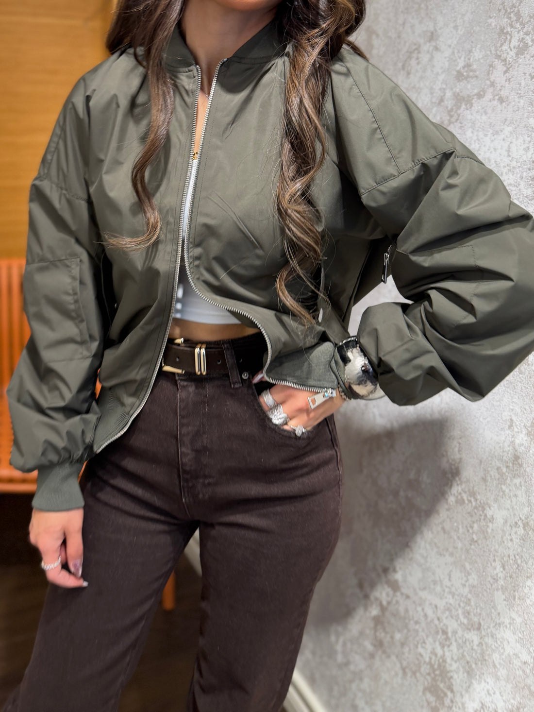 Zara Model Bomber Ceket