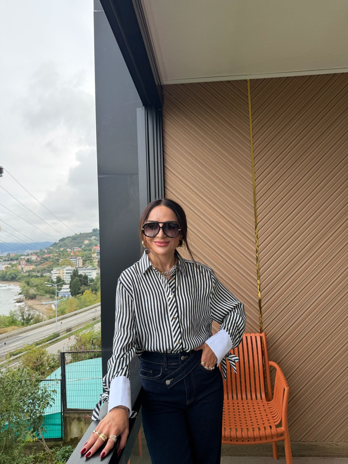 Çizgili Gömlek ❤️🖤