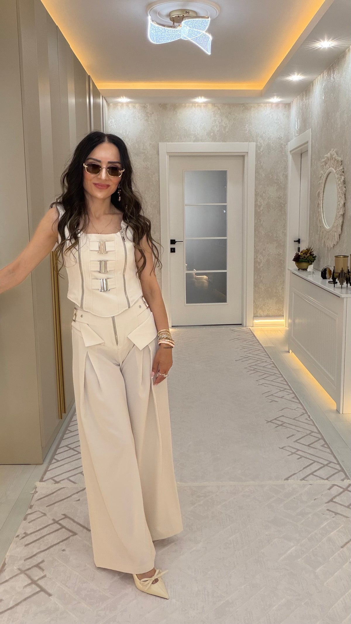 ✨ Tokalı Büstiyer & Pantolon Takım