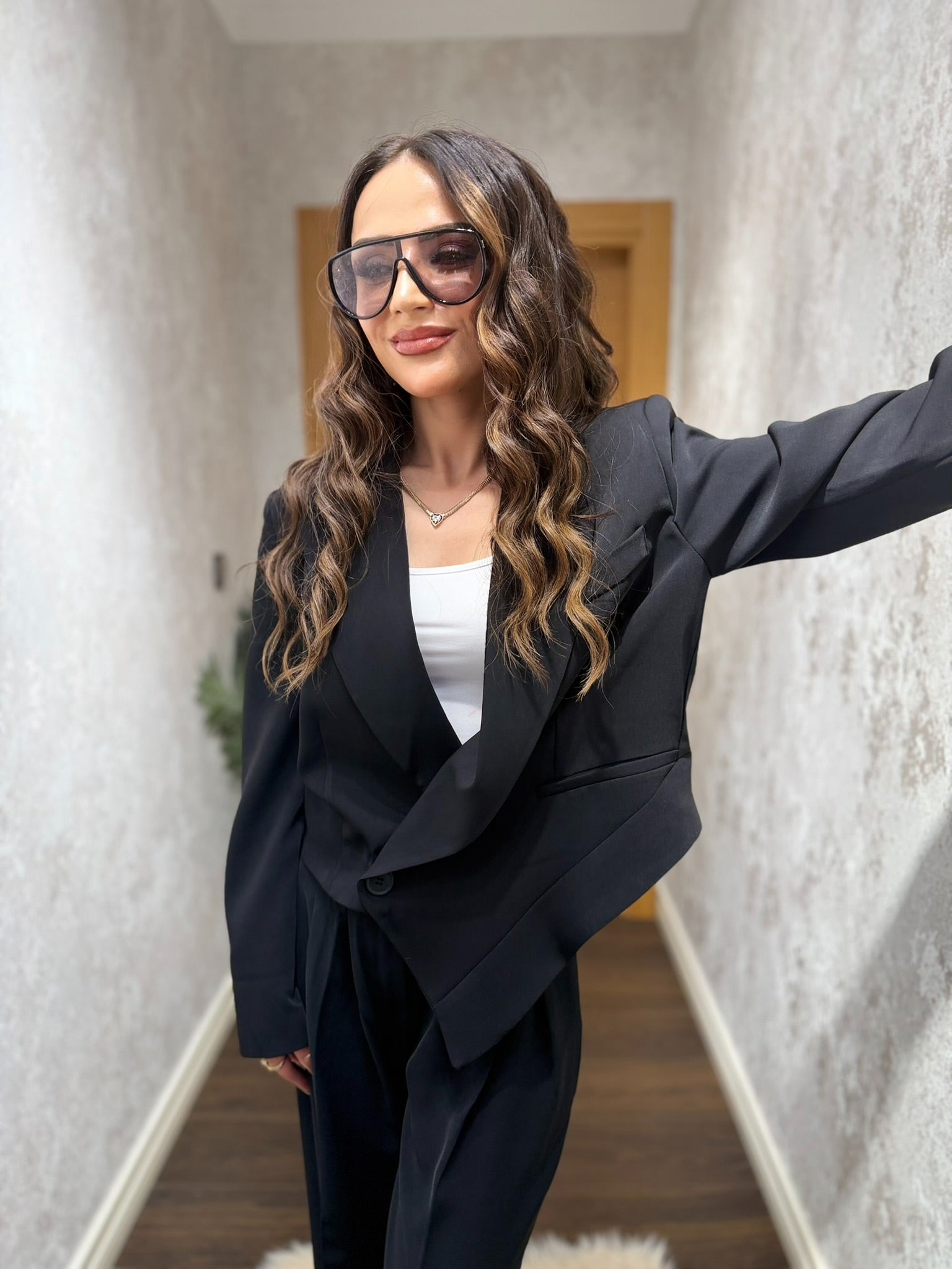 Oversize Blazer Pantolon Takım