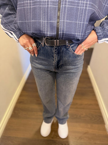 💙 Kemerli Denim Jean