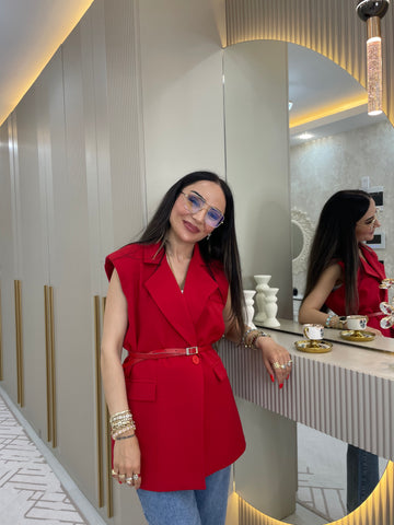 ✨ Kemer Detaylı Yelek