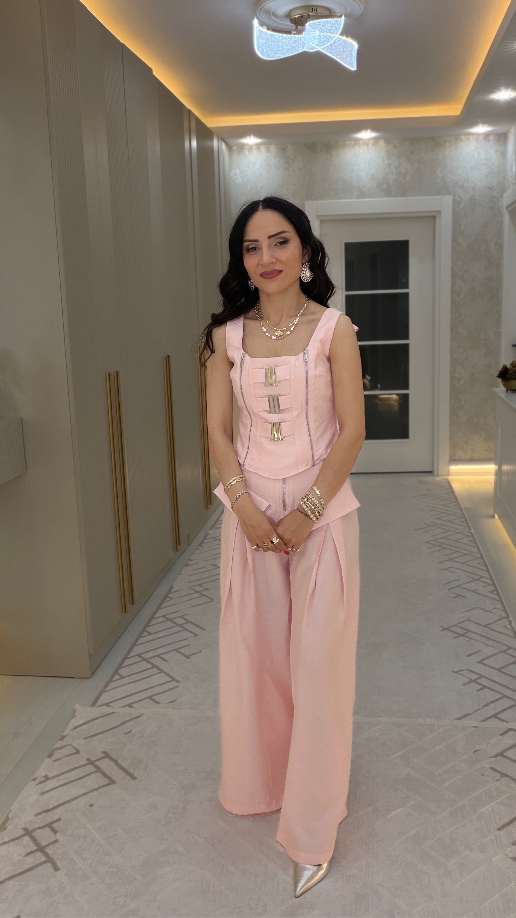 ✨ Tokalı Büstiyer & Pantolon Takım