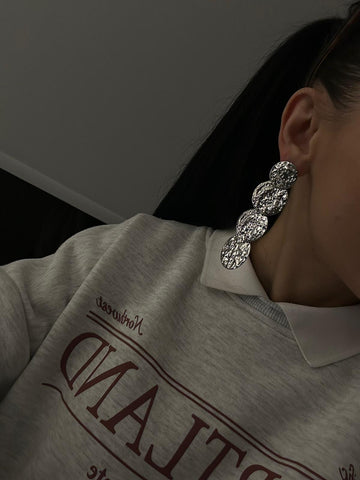 Silver Statement Küpe