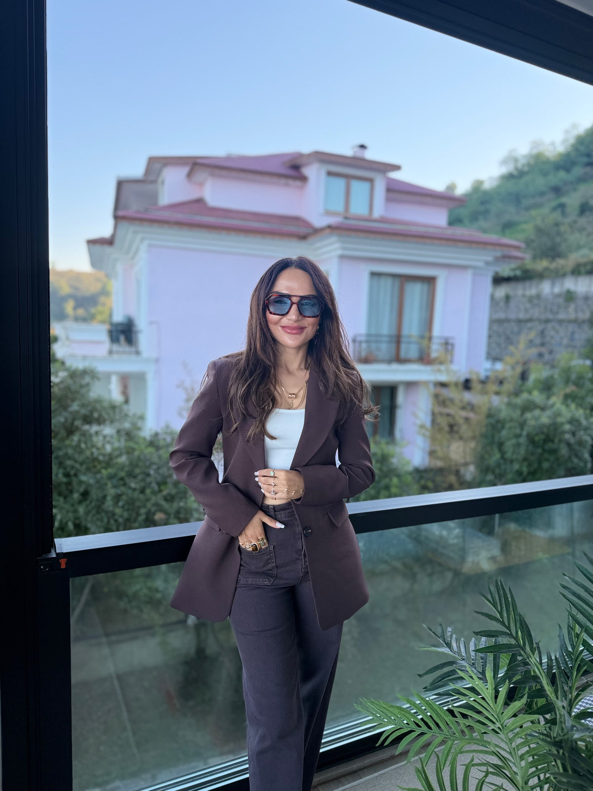 Tek Düğmeli Fit Blazer Ceket
