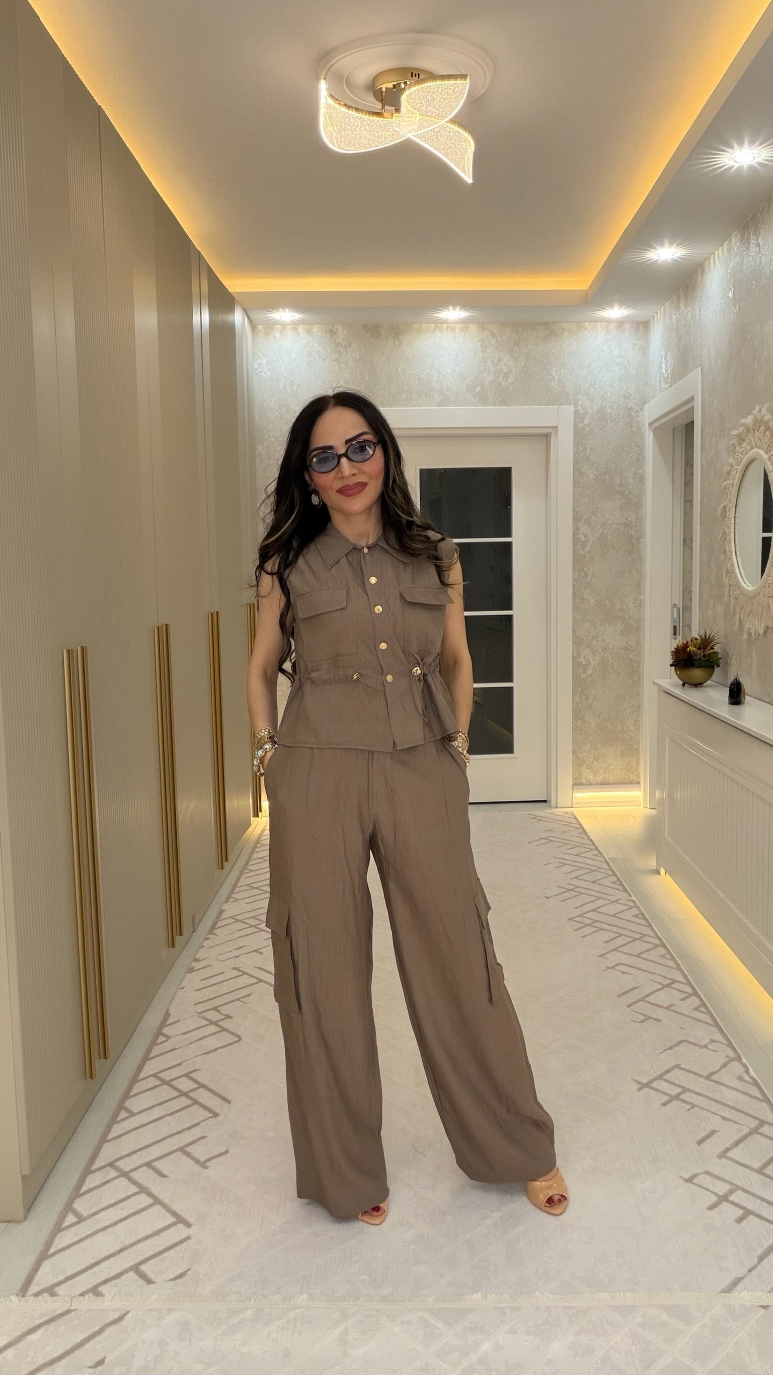 ✨ Düğme Detaylı Takım ✨