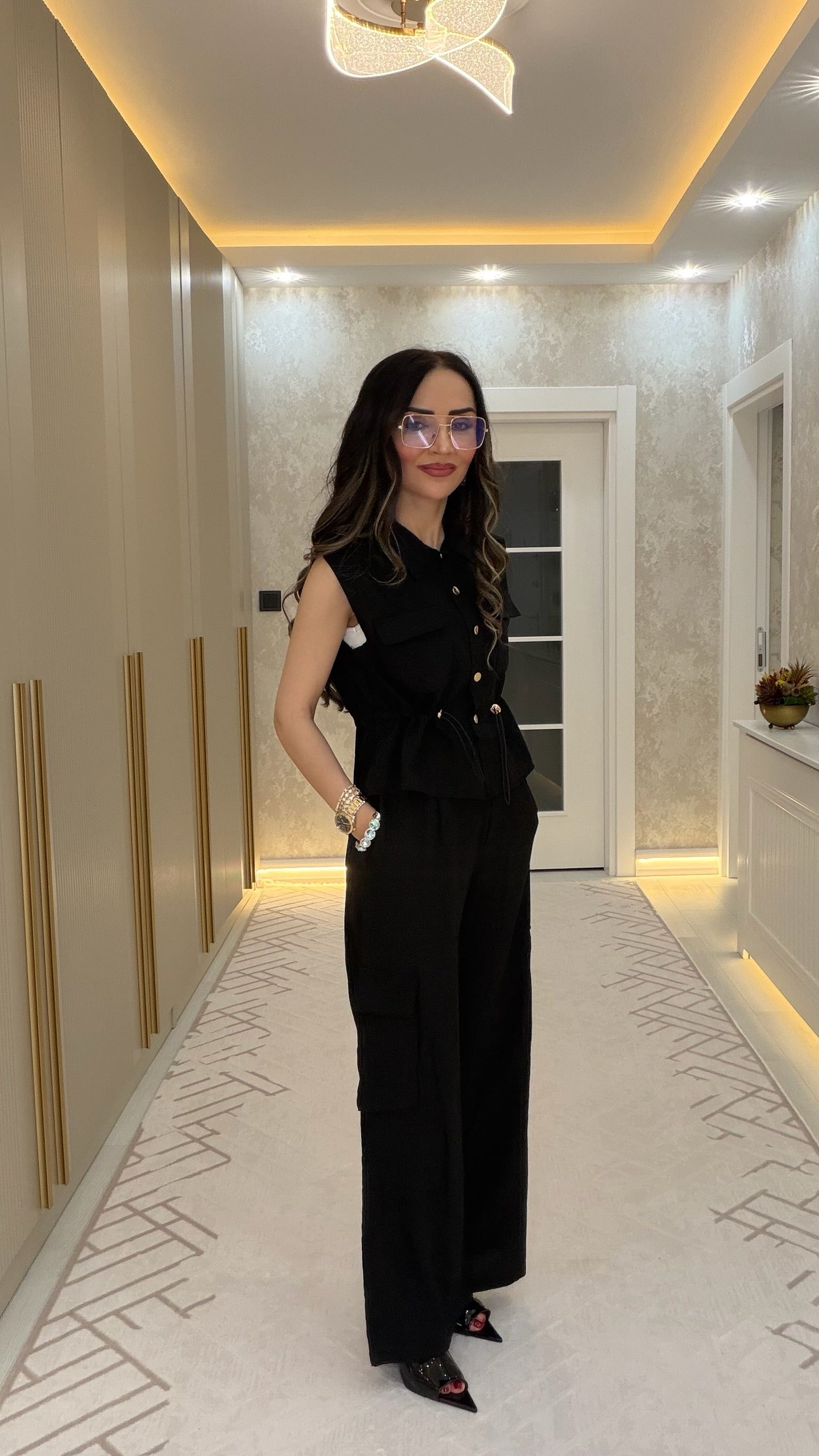 ✨ Düğme Detaylı Takım ✨